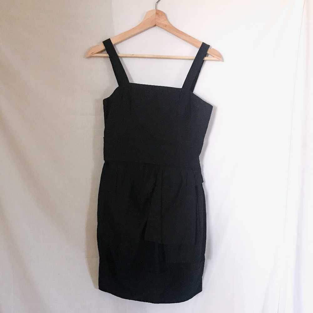 marc jacobs // black corduroy mini dress